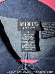 MaxSold Auction: NWT FUN MIX-IT DARK DENIM LONG SLEEVE LADIES PLUS SIZE 16 DRESS - Warwick Township (Pennsylvania, USA) SELLER MANAGED Estate Sale Online Auction - Crocker Lane