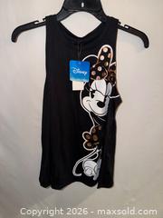 MaxSold Auction: NWT LADIES JUNIORS SIZE SMALL 3/5 DISNEY MINNIE MOUSE BLACK TANK TOP  - Warwick Township (Pennsylvania, USA) SELLER MANAGED Estate Sale Online Auction - Crocker Lane
