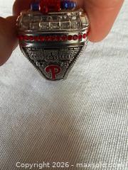 MaxSold Auction: REPLICA PHILADELPHIA PHILLIES BRYCE HARPER NL CHAMPIONSHIP RING  - Warwick Township (Pennsylvania, USA) SELLER MANAGED Estate Sale Online Auction - Crocker Lane
