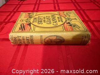 MaxSold Auction: VINTAGE 1913 TOM SWIFT AND HIS GIANT CANNON BY VICTOR APPLETON  - Warwick Township (Pennsylvania, USA) SELLER MANAGED Estate Sale Online Auction - Crocker Lane