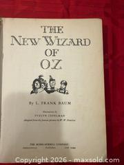MaxSold Auction: VINTAGE 1944 THE NEW WIZARD OF OZ HARDBACK BOOK  - Warwick Township (Pennsylvania, USA) SELLER MANAGED Estate Sale Online Auction - Crocker Lane