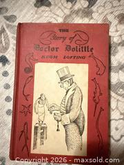 MaxSold Auction: VINTAGE 1948 THE STORY OF DOCTOR DOLITTLE HARDBACK BOOK BY HUGH LOFTING  - Warwick Township (Pennsylvania, USA) SELLER MANAGED Estate Sale Online Auction - Crocker Lane