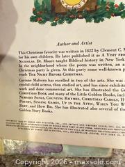 MaxSold Auction: VINTAGE 1949  a Little Golden Book THE NIGHT BEFORE CHRISTMAS  - Warwick Township (Pennsylvania, USA) SELLER MANAGED Estate Sale Online Auction - Crocker Lane