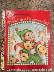 MaxSold Auction: VINTAGE 1974 a Little Golden Book THE LITTLEST CHRISTMAS ELF  - Warwick Township (Pennsylvania, USA) SELLER MANAGED Estate Sale Online Auction - Crocker Lane