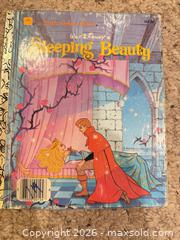 MaxSold Auction: VINTAGE 1986 a Little Golden Book Walt Disney’s Sleeping Beauty  - Warwick Township (Pennsylvania, USA) SELLER MANAGED Estate Sale Online Auction - Crocker Lane