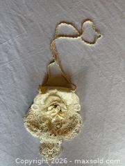 MaxSold Auction: VINTAGE LORALIE CREAM LACE BRIDE WEDDING PURSE  - Warwick Township (Pennsylvania, USA) SELLER MANAGED Estate Sale Online Auction - Crocker Lane