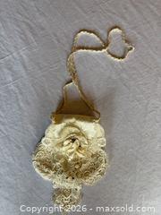 MaxSold Auction: VINTAGE LORALIE CREAM LACE BRIDE WEDDING PURSE  - Warwick Township (Pennsylvania, USA) SELLER MANAGED Estate Sale Online Auction - Crocker Lane