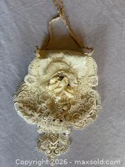 MaxSold Auction: VINTAGE LORALIE CREAM LACE BRIDE WEDDING PURSE  - Warwick Township (Pennsylvania, USA) SELLER MANAGED Estate Sale Online Auction - Crocker Lane