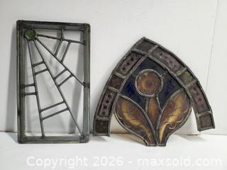 MaxSold Auction: 2x Antique Stained Glass - Toronto (Ontario, Canada) PARTNER MANAGED Reseller Online Auction - Queen Street West.