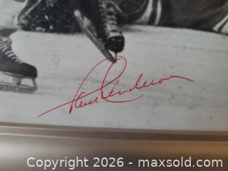 MaxSold Auction: Framed 1972 Canada vs USSR Hockey Photo, Hand-Signed - Toronto (Ontario, Canada) PARTNER MANAGED Reseller Online Auction - Queen Street West.