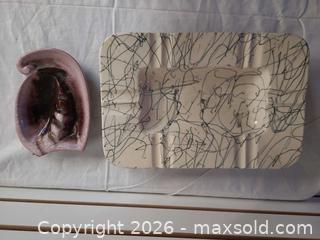 MaxSold Auction: Lot of 8 Vintage Advertising Ceramic & Metal Ashtrays and more - Toronto (Ontario, Canada) PARTNER MANAGED Reseller Online Auction - Queen Street West.