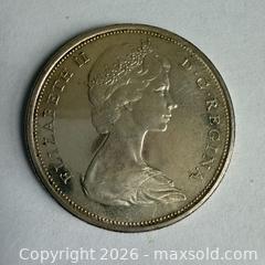 MaxSold Auction: 1965 Canadian Sliver 50 Cents — Queen Elizabeth II  - Toronto (Ontario, Canada) SELLER MANAGED Reseller Online Auction -  Crouse Road (STORAGE)