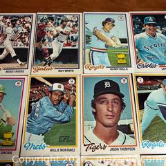 MaxSold Auction: 1978 O-PEE-CHEE Baseball Cards | 29 Cards  - Toronto (Ontario, Canada) SELLER MANAGED Reseller Online Auction -  Crouse Road (STORAGE)