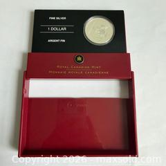 MaxSold Auction: 2006 Canadian Proof Fine Sliver $1 (Brand New) — Queen Elizabeth II - Toronto (Ontario, Canada) SELLER MANAGED Reseller Online Auction -  Crouse Road (STORAGE)