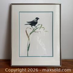 MaxSold Auction: Bird Artwork Signed by George Baran - Toronto (Ontario, Canada) SELLER MANAGED Reseller Online Auction -  Crouse Road (STORAGE)