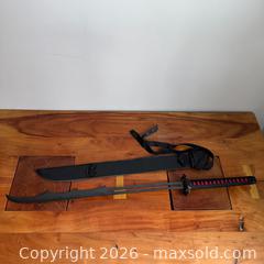 MaxSold Auction: Custom Zangetsu Sword – Bleach Anime Replica Fullbring 2nd Ed - Toronto (Ontario, Canada) SELLER MANAGED Reseller Online Auction -  Crouse Road (STORAGE)