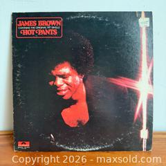 MaxSold Auction: James Brown - “Hot Pants” Vinyl LP - Toronto (Ontario, Canada) SELLER MANAGED Reseller Online Auction -  Crouse Road (STORAGE)