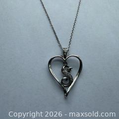 MaxSold Auction: Sterling Sliver .925 Love Letter S Pendant With Necklace  - Toronto (Ontario, Canada) SELLER MANAGED Reseller Online Auction -  Crouse Road (STORAGE)
