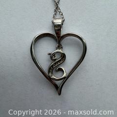 MaxSold Auction: Sterling Sliver .925 Love Letter S Pendant With Necklace  - Toronto (Ontario, Canada) SELLER MANAGED Reseller Online Auction -  Crouse Road (STORAGE)