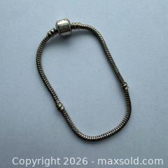 MaxSold Auction: Vintage Sterling Sliver .925 Pandora Women’s Bracelet  - Toronto (Ontario, Canada) SELLER MANAGED Reseller Online Auction -  Crouse Road (STORAGE)