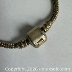 MaxSold Auction: Vintage Sterling Sliver .925 Pandora Women’s Bracelet  - Toronto (Ontario, Canada) SELLER MANAGED Reseller Online Auction -  Crouse Road (STORAGE)