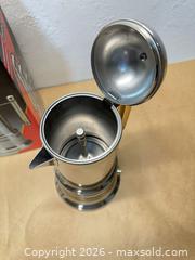 MaxSold Auction: Kontessa Vev Vigano Coffee Maker Vintage  - San Jose (California, USA) SELLER MANAGED Downsizing Online Auction - Lincoln Avenue