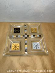 MaxSold Auction: MCM Atomic Starburst Glass Tray - San Jose (California, USA) SELLER MANAGED Downsizing Online Auction - Lincoln Avenue
