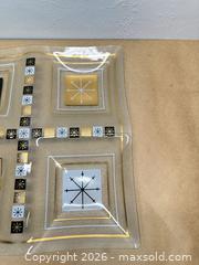 MaxSold Auction: MCM Atomic Starburst Glass Tray - San Jose (California, USA) SELLER MANAGED Downsizing Online Auction - Lincoln Avenue