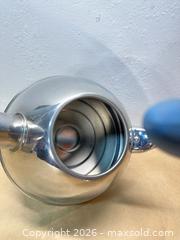 MaxSold Auction: Michael Graves Spinning Whistle Tea Kettle Collectible  - San Jose (California, USA) SELLER MANAGED Downsizing Online Auction - Lincoln Avenue