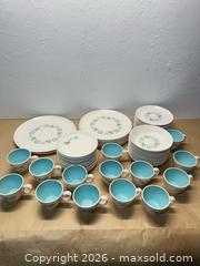 MaxSold Auction: Taylor Smith & Taylor Ceramic Dinnerware Set, 66 Pieces - San Jose (California, USA) SELLER MANAGED Downsizing Online Auction - Lincoln Avenue