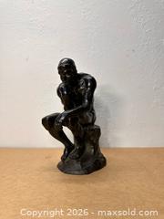 MaxSold Auction: Vintage The Thinker Rodin Bronze Sculpture  - San Jose (California, USA) SELLER MANAGED Downsizing Online Auction - Lincoln Avenue