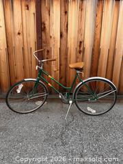 MaxSold Auction: Women’s Vintage bike 26” Uni Speed Green - San Jose (California, USA) SELLER MANAGED Downsizing Online Auction - Lincoln Avenue
