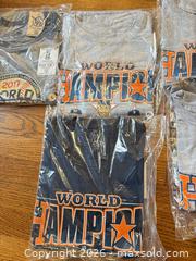MaxSold Auction: Astros T-shirts & Caps Collection  - Houston (Texas, USA) SELLER MANAGED Downsizing Online Auction - Coleridge Street
