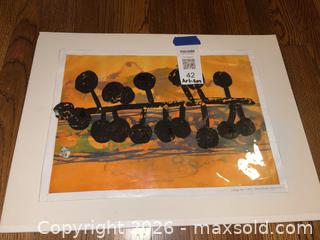MaxSold Auction: Framed Signed Art - Houston (Texas, USA) SELLER MANAGED Downsizing Online Auction - Coleridge Street