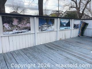 MaxSold Auction: Outdoor Canvas Art Panels - Houston (Texas, USA) SELLER MANAGED Downsizing Online Auction - Coleridge Street