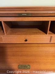 MaxSold Auction: Roll Top Modern Desk - Houston (Texas, USA) SELLER MANAGED Downsizing Online Auction - Coleridge Street