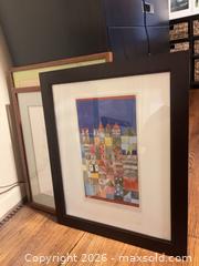 MaxSold Auction: Signed Art - Houston (Texas, USA) SELLER MANAGED Downsizing Online Auction - Coleridge Street