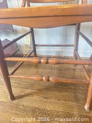 MaxSold Auction: Vintage Pair Wooden Chairs - Houston (Texas, USA) SELLER MANAGED Downsizing Online Auction - Coleridge Street