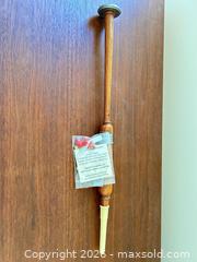 MaxSold Auction: Bagpipes of Caledonia Practice Chanter, Wood Chanter Body - Cary (North Carolina, USA) PARTNER MANAGED Downsizing Online Auction - Magerton Court