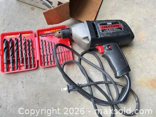 MaxSold Auction: Craftsman Corded Electric Drill 3/8 inch, 1/3 HP - Cary (North Carolina, USA) PARTNER MANAGED Downsizing Online Auction - Magerton Court