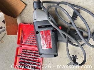 MaxSold Auction: Craftsman Corded Electric Drill 3/8 inch, 1/3 HP - Cary (North Carolina, USA) PARTNER MANAGED Downsizing Online Auction - Magerton Court