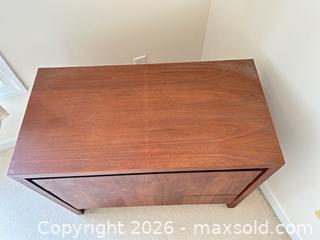 MaxSold Auction: Dillingham Mid-Century Modern Dresser in Teak Tone - Cary (North Carolina, USA) PARTNER MANAGED Downsizing Online Auction - Magerton Court