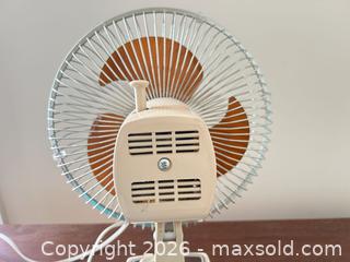 MaxSold Auction: Galaxy 10 in Corded Table Fan Beige/Cream - Cary (North Carolina, USA) PARTNER MANAGED Downsizing Online Auction - Magerton Court