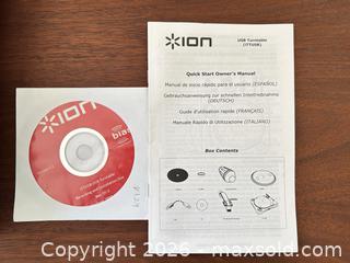 MaxSold Auction: ION iTUSB USB turntable / record player - Cary (North Carolina, USA) PARTNER MANAGED Downsizing Online Auction - Magerton Court