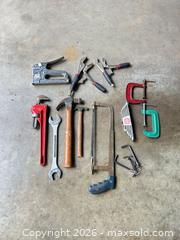 MaxSold Auction: Mixed Lot of Hand Tools (Hammers, Wrenches, Pliers, More) - Cary (North Carolina, USA) PARTNER MANAGED Downsizing Online Auction - Magerton Court