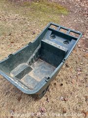 MaxSold Auction: Rubbermaid Green Rotomolded Wheelbarrow / Yard Cart, Two-Wheel - Cary (North Carolina, USA) PARTNER MANAGED Downsizing Online Auction - Magerton Court