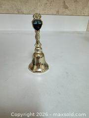 MaxSold Auction: St. Augustine Brass-Plated Souvenir Bell, ~6 in / 15 cm - Cary (North Carolina, USA) PARTNER MANAGED Downsizing Online Auction - Magerton Court