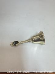 MaxSold Auction: St. Augustine Brass-Plated Souvenir Bell, ~6 in / 15 cm - Cary (North Carolina, USA) PARTNER MANAGED Downsizing Online Auction - Magerton Court
