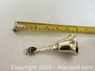 MaxSold Auction: St. Augustine Brass-Plated Souvenir Bell, ~6 in / 15 cm - Cary (North Carolina, USA) PARTNER MANAGED Downsizing Online Auction - Magerton Court