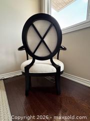 MaxSold Auction: Barbara Barry for Baker Oval X Back Lounge Chair. - Toronto (Ontario, Canada) SELLER MANAGED Downsizing Online Auction - Winners Circle